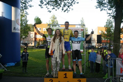 Roy Lennings op het podium